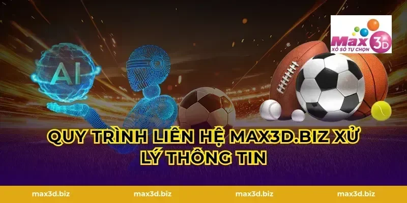 Quy trình liên hệ Max3d.biz xử lý thông tin