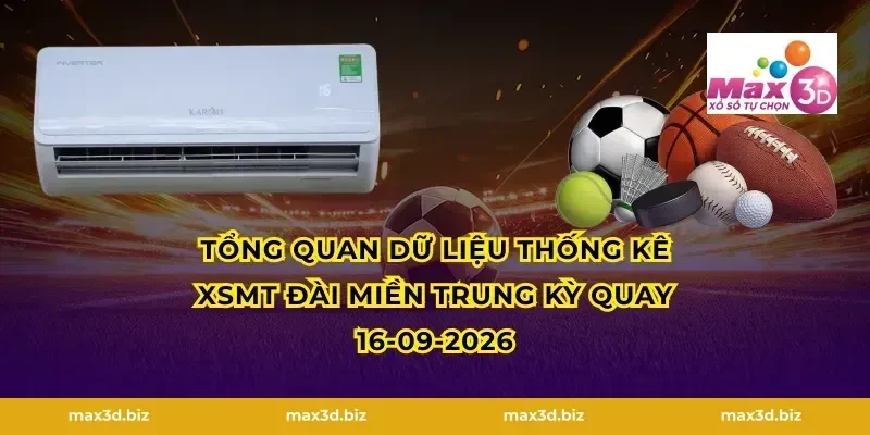 Tổng quan dữ liệu thống kê XSMT đài miền Trung kỳ quay 16-09-2026